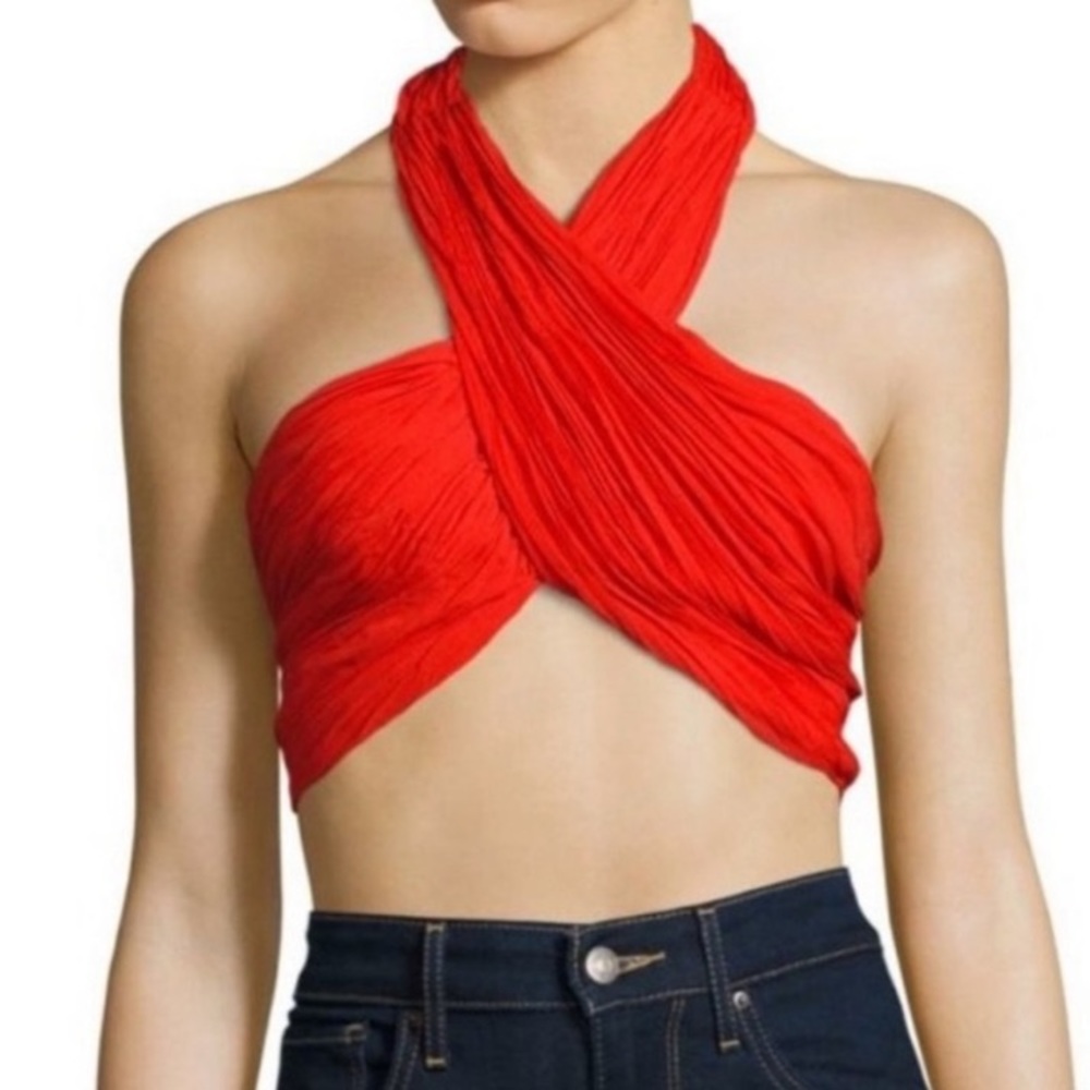 Alice + Olivia crop top